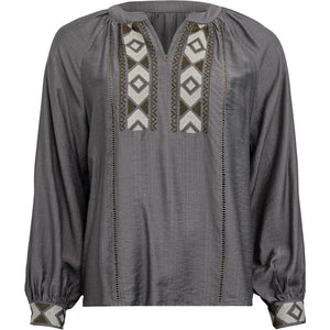 Costamani - EMILIE BLOUSE - GREY